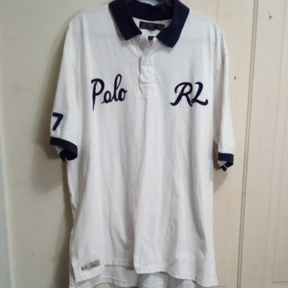 Polo by Ralph Lauren short Sleeve Rugby Shirt Xxl Prestine Condition Worn 3x🔥🔥